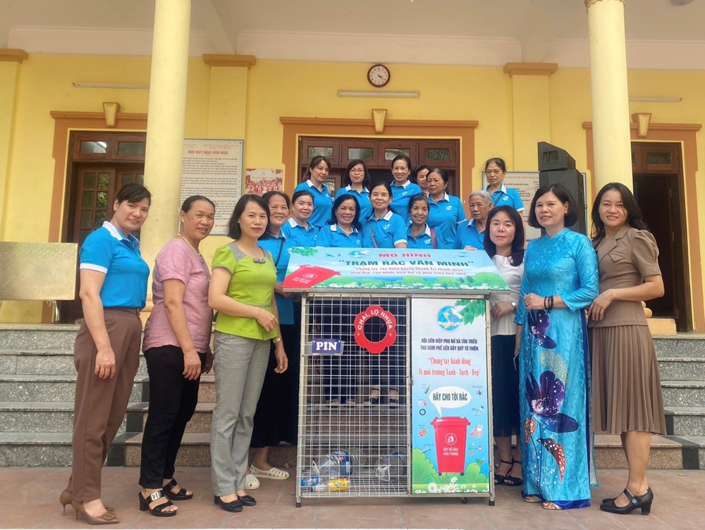 Hội LHPN huyện Thanh Trì: Tập huấn kỹ năng tuyên truyền quy tắc ứng xử nơi công cộng - ảnh 4