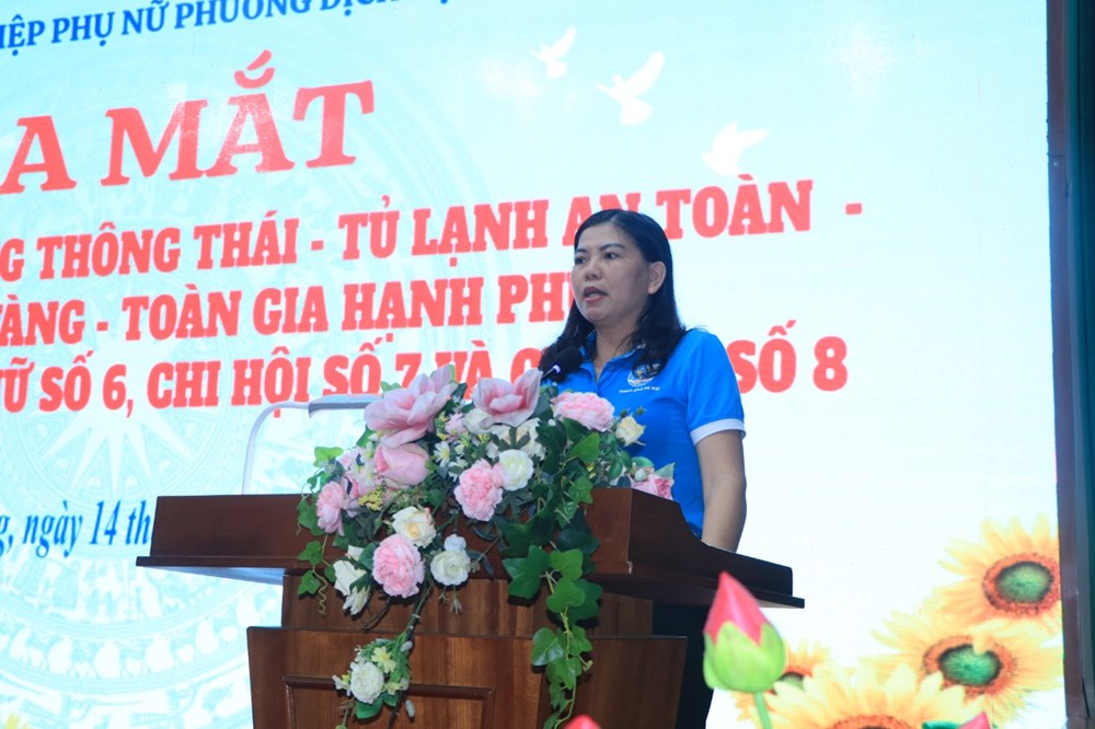Hội LHPN quận Cầu Giấy: Ra mắt mô hình 4T tại phường Dịch Vọng - ảnh 2
