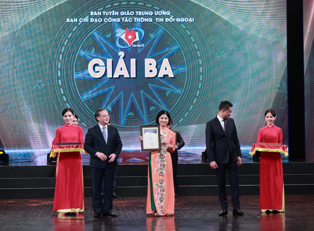 Báo Phụ nữ Thủ đô giành giải Ba Giải thưởng toàn quốc về thông tin đối ngoại - ảnh 3