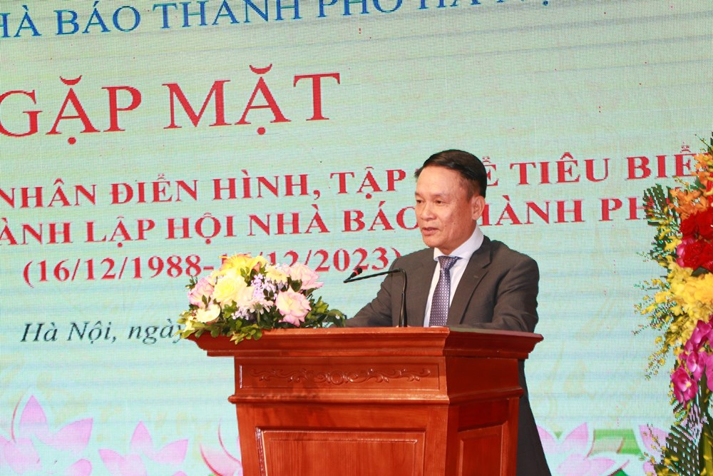 Hội Nhà báo thành phố Hà Nội: Dấu ấn 35 năm thành lập và phát triển - ảnh 3