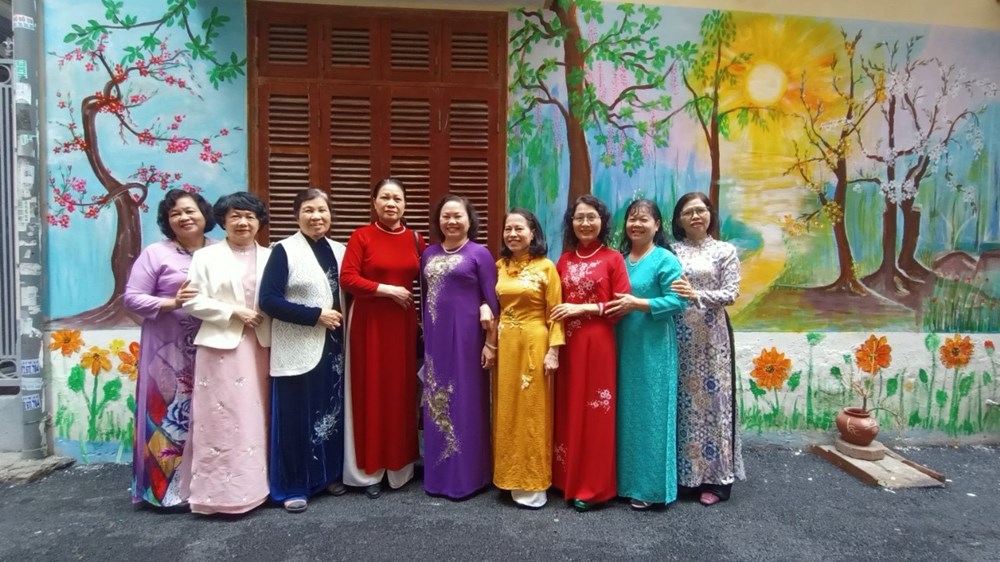 Các cấp Hội LHPN Hà Nội: Tự hào tôn vinh áo dài trong “Tuần lễ áo dài” năm 2024 - ảnh 7