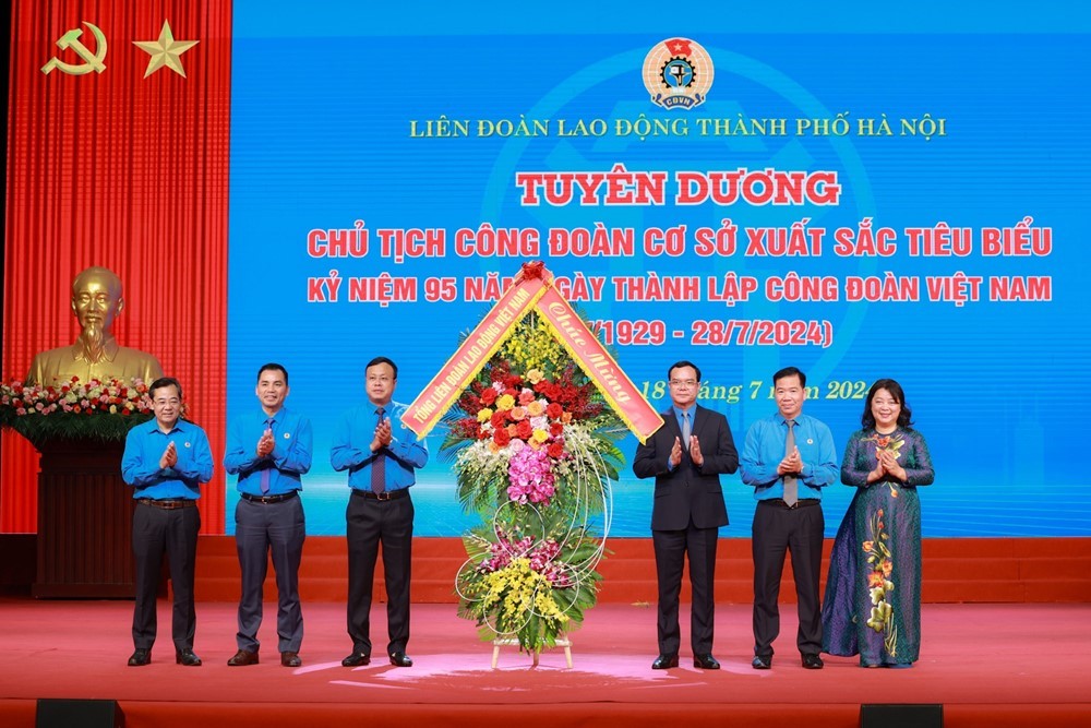 7 tháng đầu năm 2024, trên 500.000 lượt đoàn viên được các cấp Công đoàn Hà Nội chăm lo - ảnh 1