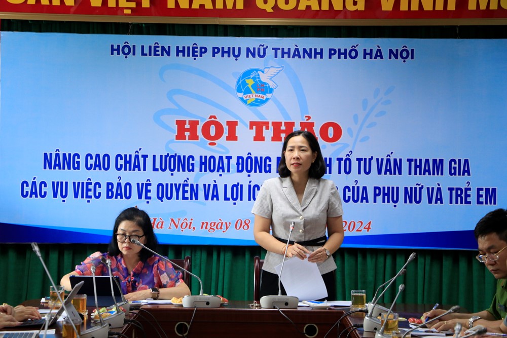 Tìm giải pháp nâng cao chất lượng các mô hình bảo vệ phụ nữ, trẻ em - ảnh 1