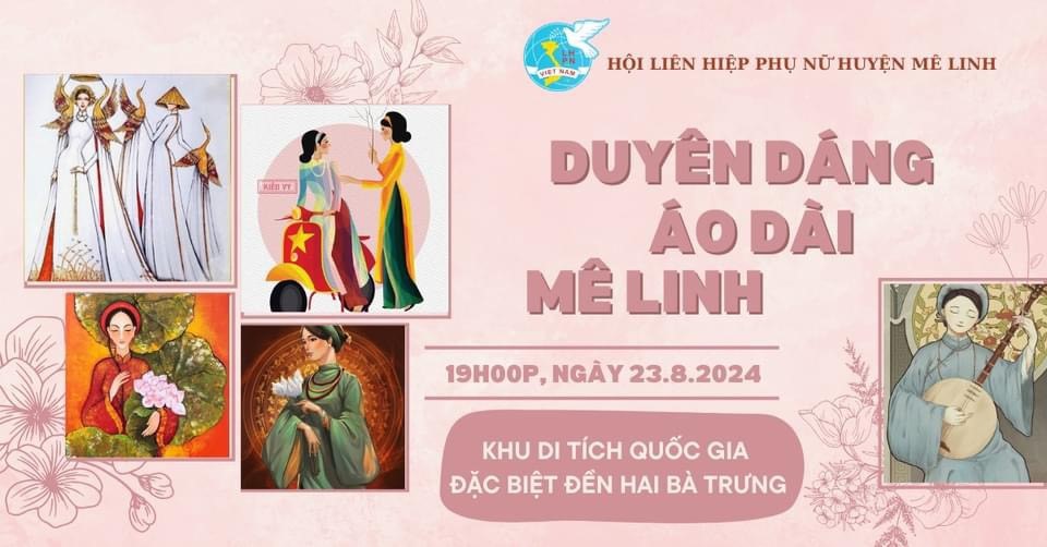 Lan tỏa nét duyên áo dài từ chương trình “Duyên dáng Áo dài Mê Linh” - ảnh 1