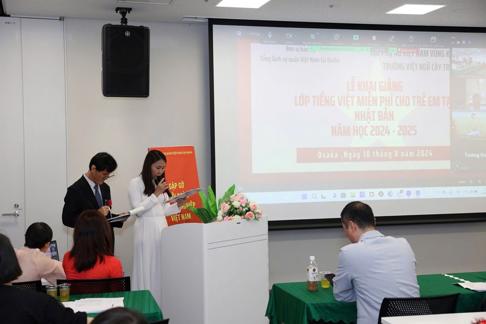 Khai giảng Lớp học Tiếng Việt cho trẻ em người Việt tại Nhật Bản  - ảnh 2