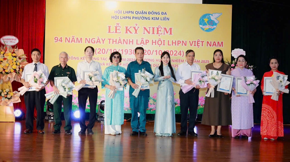 Hội LHPN phường Kim Liên, quận Đống Đa: Nỗ lực góp phần thực hiện thắng lợi nhiệm vụ công tác Hội năm 2025 - ảnh 2