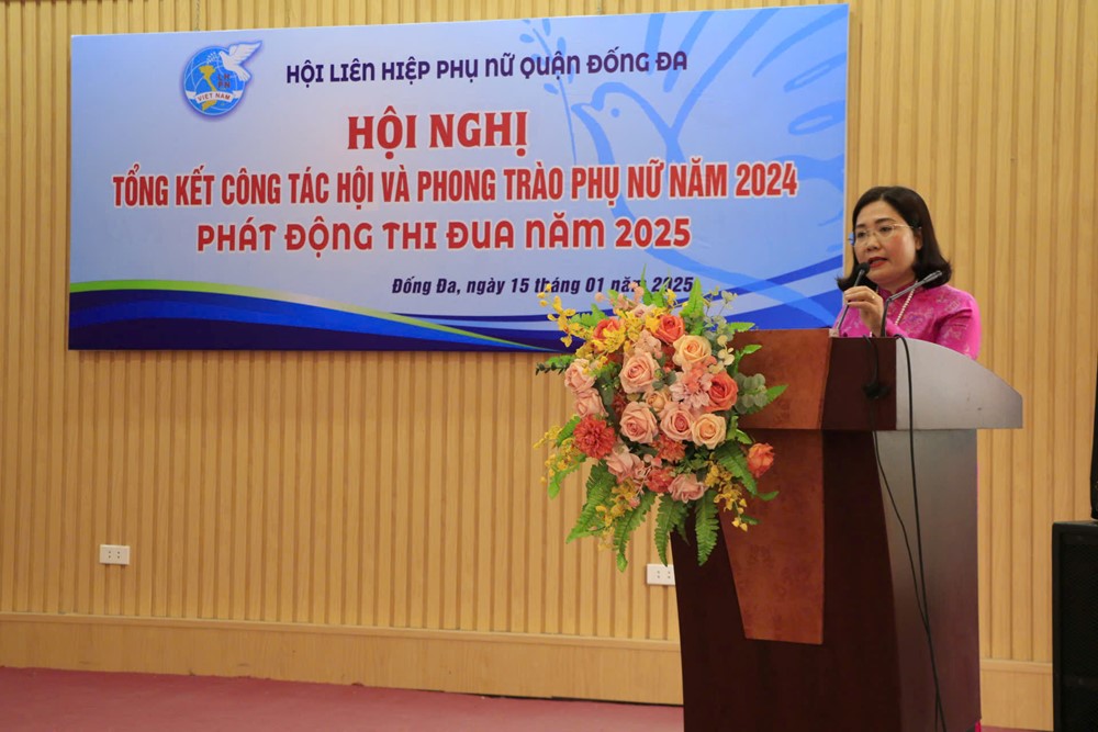 Hội LHPN quận Đống Đa: Năm 2024 tiếp tục phát hành Báo Hội cao nhất toàn Thành phố - ảnh 1