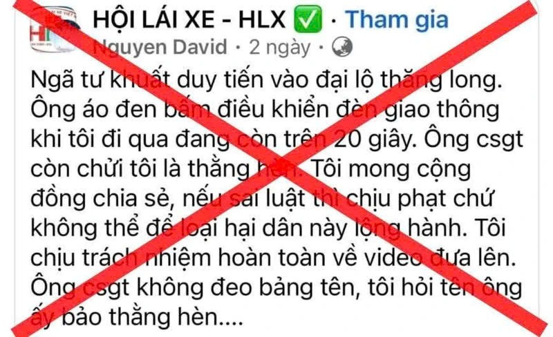 Công an Hà Nội bác thông tin người đàn ông tự ý 