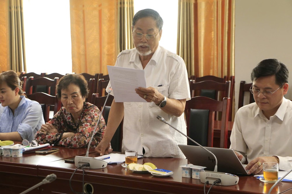 Hội LHPN Hà Nội lấy ý kiến đóng góp Dự thảo sửa đổi, bổ sung Hiến pháp 2013 - ảnh 3