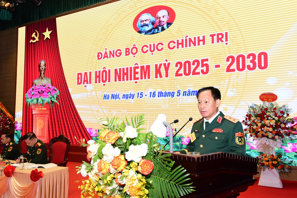 Đại hội Đảng bộ Cục Chính trị Bộ Tư lệnh Thủ đô Hà Nội nhiệm kỳ 2025 - 2030 - ảnh 4