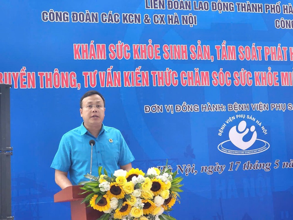 Chăm lo sức khỏe cho nữ công nhân lao động  - ảnh 2