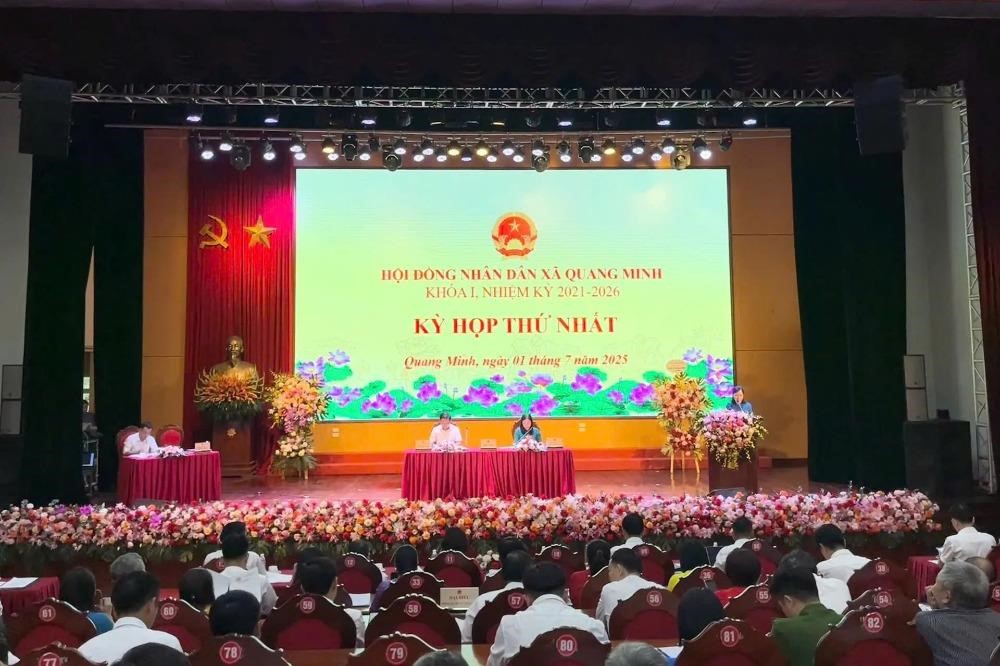 Xã Quang Minh: Đảm bảo nguồn lực cho đầu tư phát triển  - ảnh 1