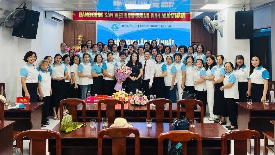 Phát động đợt thi đua cao điểm “Phụ nữ Ba Đình đoàn kết – đổi mới – sáng tạo – phát triển” - ảnh 1