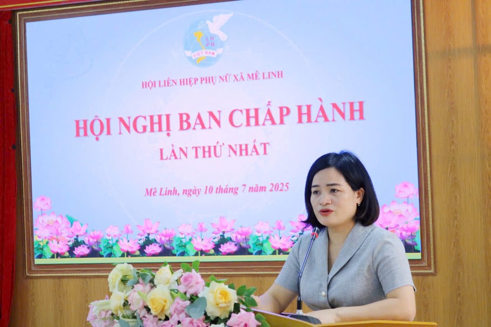 Tập trung thực hiện chủ đề công tác năm: “Phụ nữ Mê Linh đoàn kết - sáng tạo - hội nhập - phát triển”  - ảnh 3