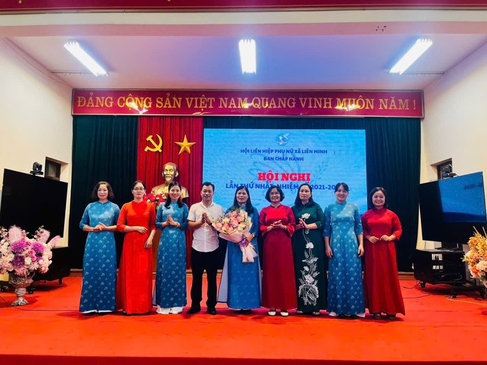 Hội nghị lần thứ Nhất Ban chấp hành Hội LHPN xã Liên Minh thành công tốt đẹp - ảnh 1