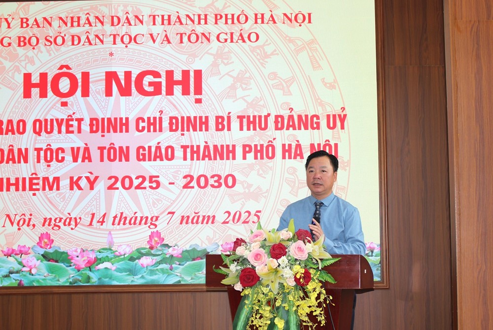Đồng chí Nguyễn Sỹ Trường được chỉ định là Bí thư Đảng ủy Sở Dân tộc và Tôn giáo Hà Nội - ảnh 3