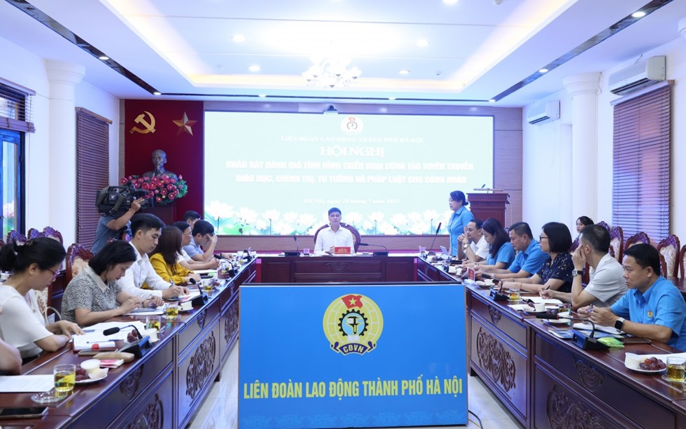 Nhiều mô hình hay trong tuyên truyền, giáo dục chính trị, pháp luật cho công nhân - ảnh 1