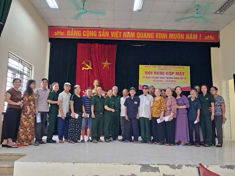Phụ nữ Thư Lâm tri ân gia đình chính sách và tiên phong phòng chống thiên tai - ảnh 7