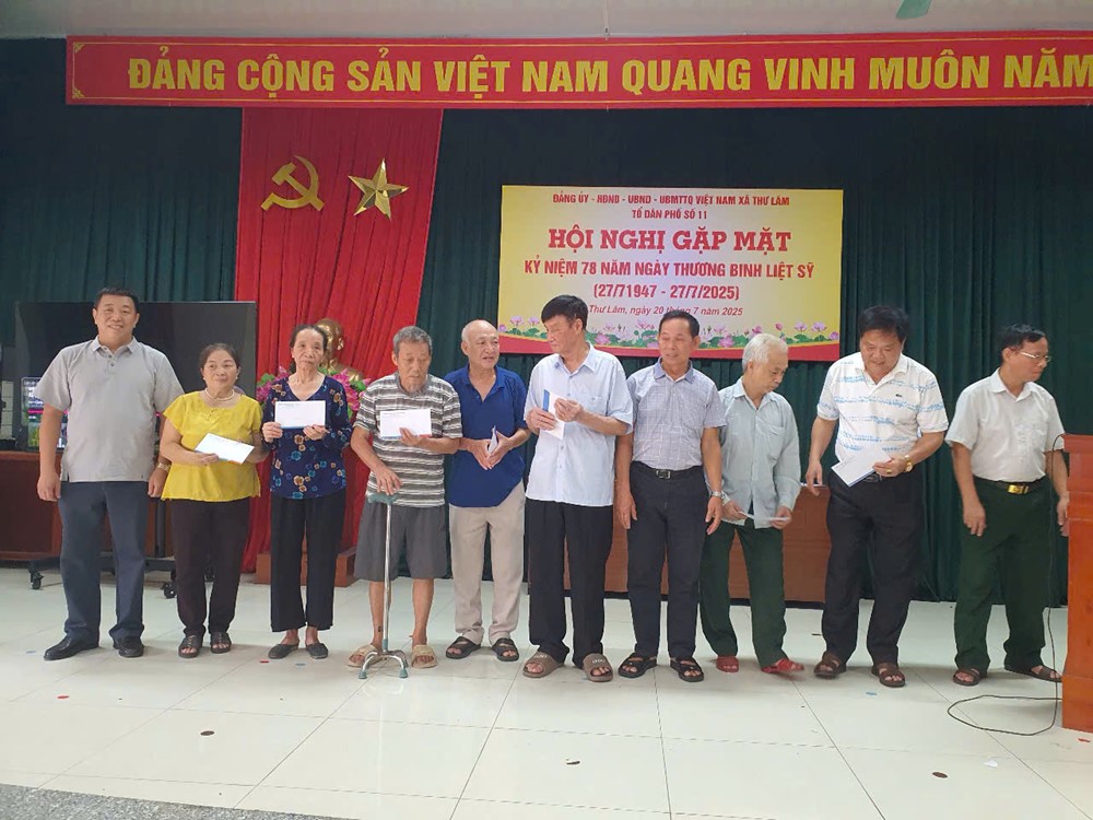 Phụ nữ Thư Lâm tri ân gia đình chính sách và tiên phong phòng chống thiên tai - ảnh 3
