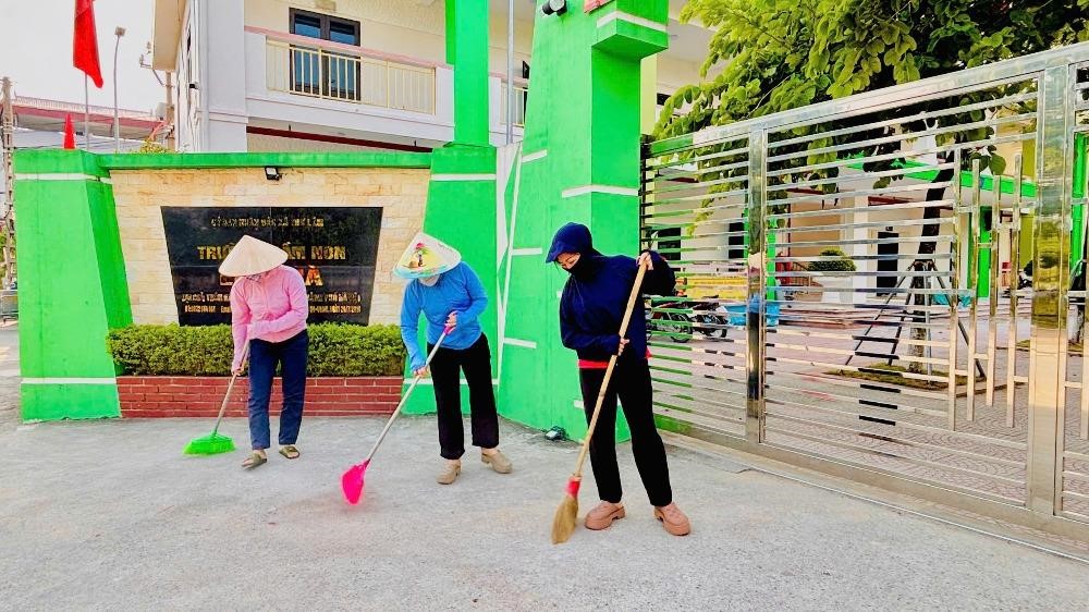 “Ngày cuối tuần Xanh” của phụ nữ xã Thư Lâm - ảnh 4