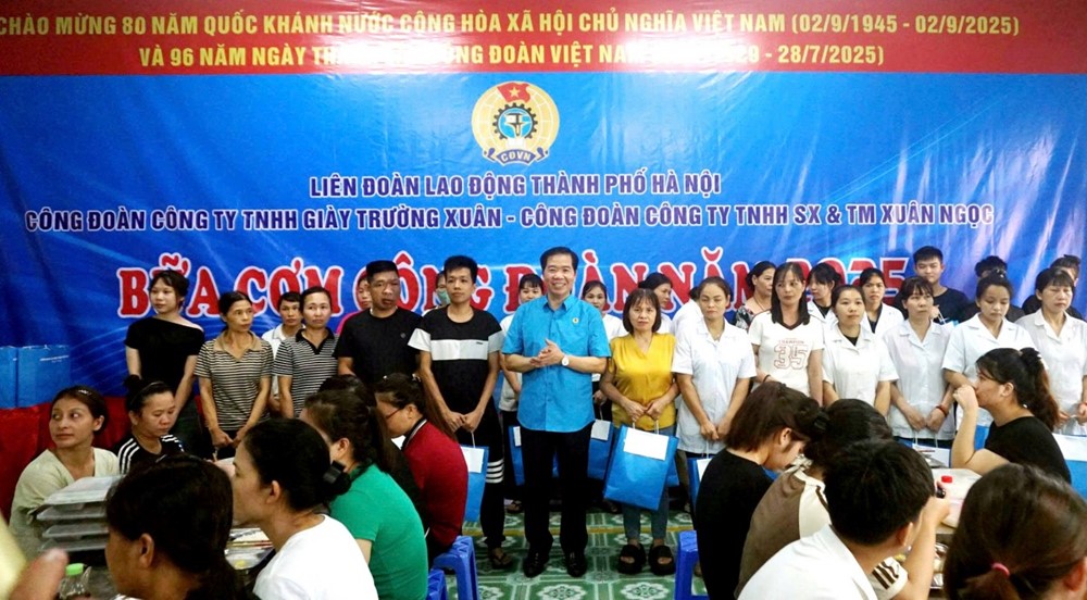 Những “Bữa cơm Công đoàn” thấm đượm tình cảm của tổ chức Công đoàn - ảnh 3