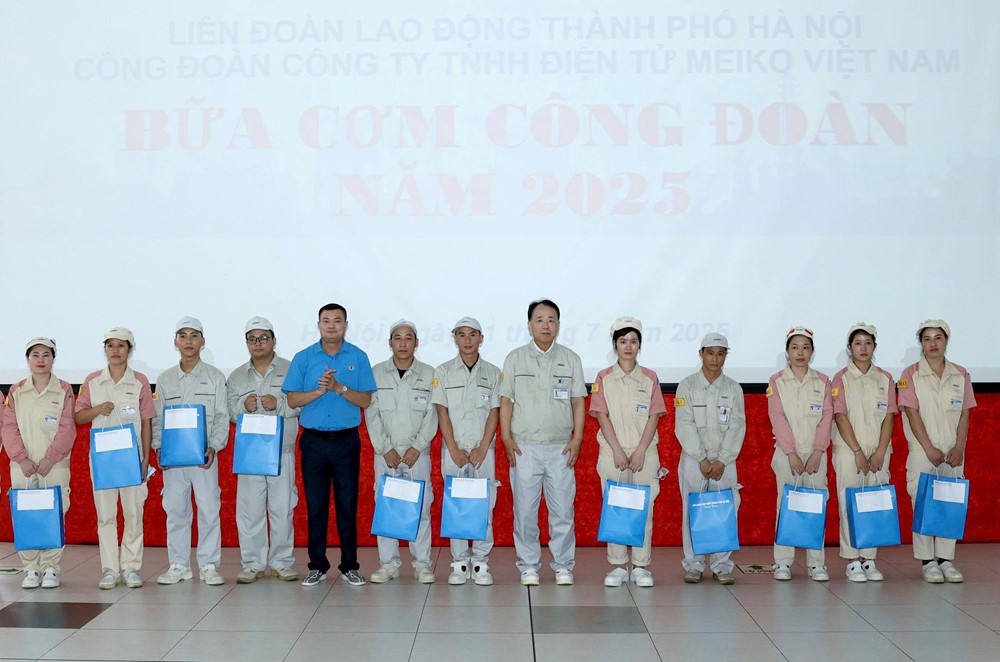 5.600 người lao động tại Meiko Việt Nam cùng thụ hưởng “Bữa cơm Công đoàn”  - ảnh 3