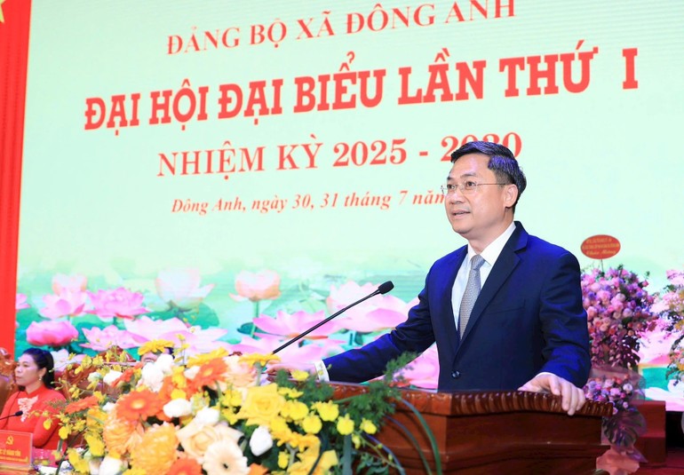 Xây dựng xã Đông Anh trở thành đô thị văn minh, hiện đại, trung tâm phát triển phía Bắc Thủ đô  - ảnh 3