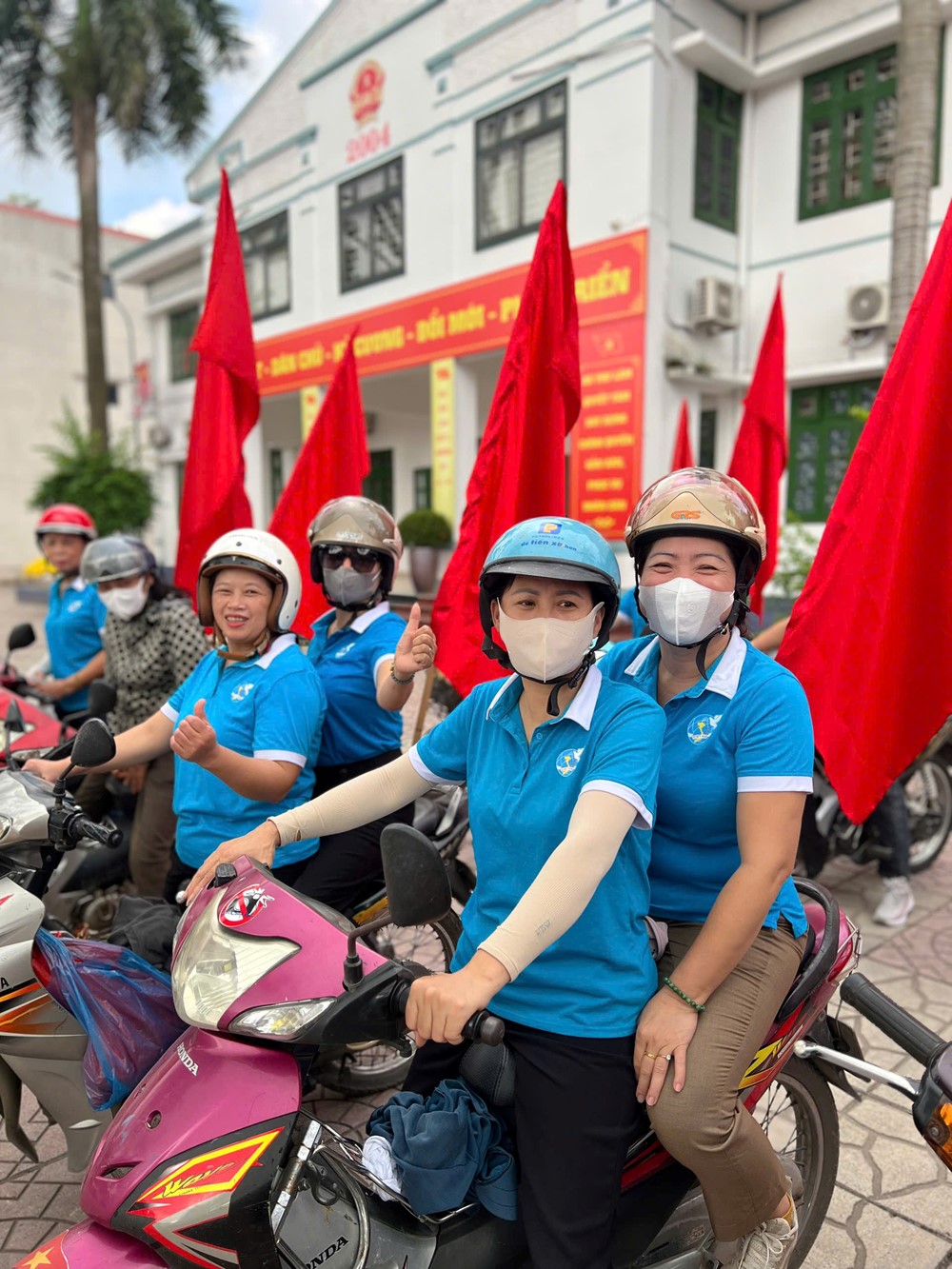 Hội LHPN xã Thư Lâm: Ra quân tổng vệ sinh môi trường, phòng chống sốt xuất huyết - ảnh 4