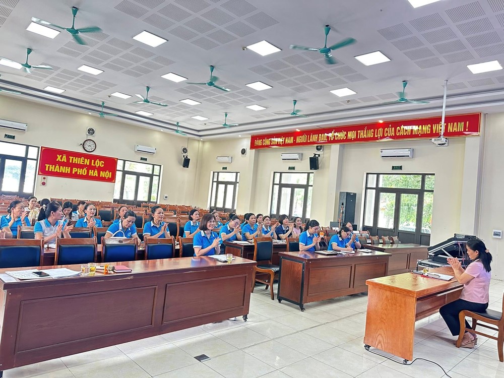 Hội LHPN xã Thiên Lộc: Triển khai kế hoạch tổ chức Đại hội đại biểu Phụ nữ xã nhiệm kỳ 2025-2030 - ảnh 1