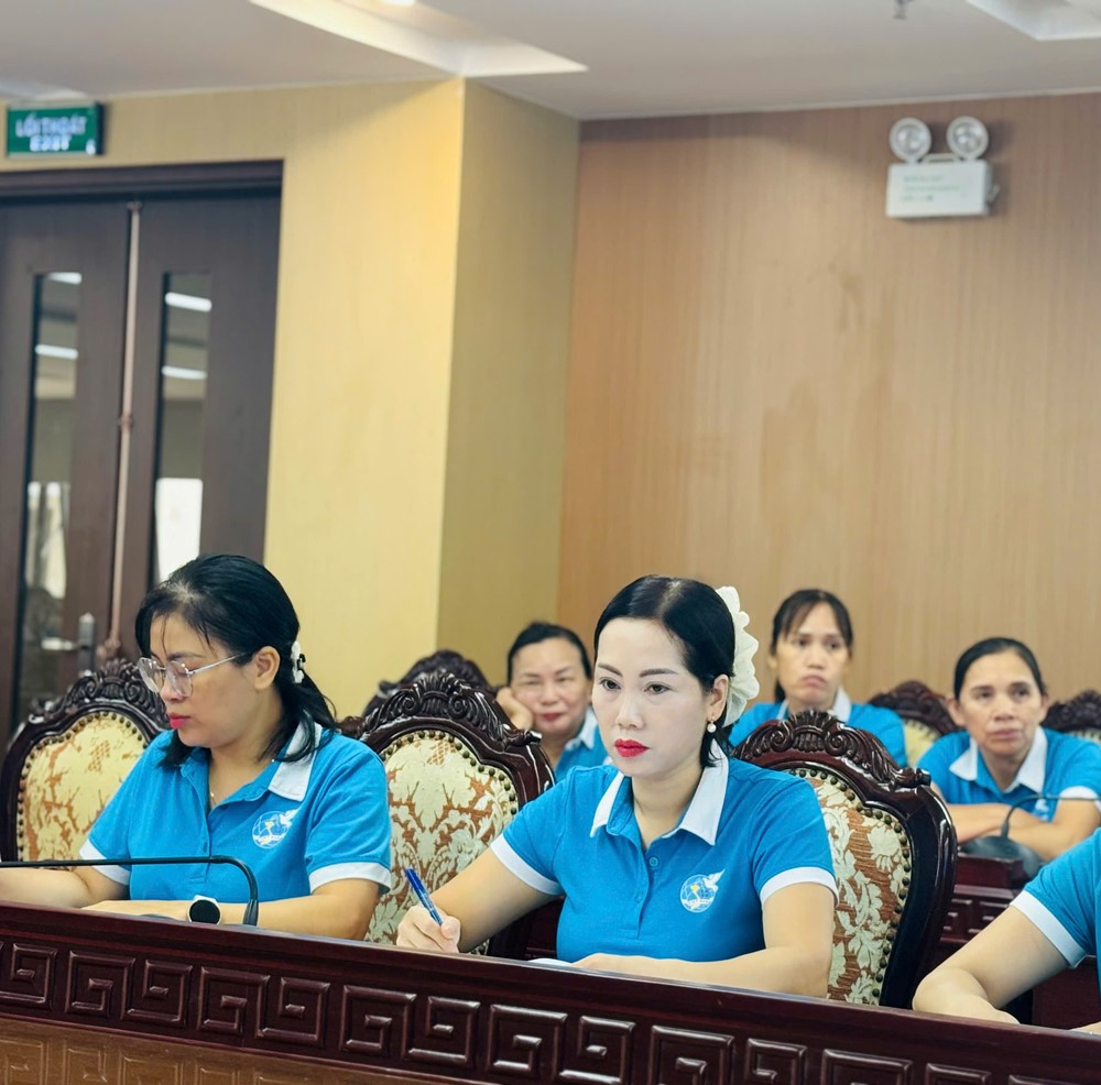 Hội LHPN xã Đông Anh: Triển khai kế hoạch tổ chức Hội nghị Chi hội tiến tới Đại hội Đại biểu phụ nữ xã  - ảnh 4