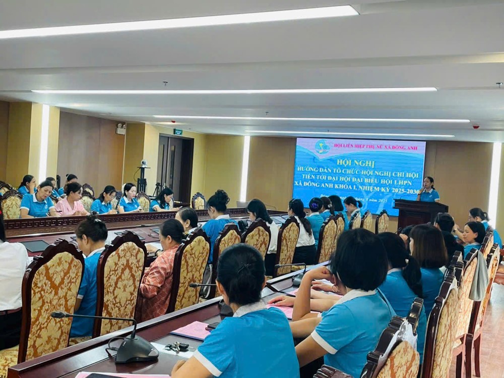 Hội LHPN xã Đông Anh: Triển khai kế hoạch tổ chức Hội nghị Chi hội tiến tới Đại hội Đại biểu phụ nữ xã  - ảnh 5
