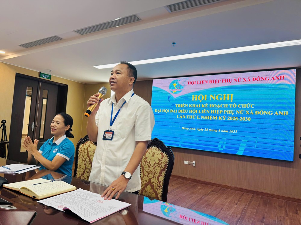 Hội LHPN xã Đông Anh: Triển khai kế hoạch tổ chức Hội nghị Chi hội tiến tới Đại hội Đại biểu phụ nữ xã  - ảnh 2