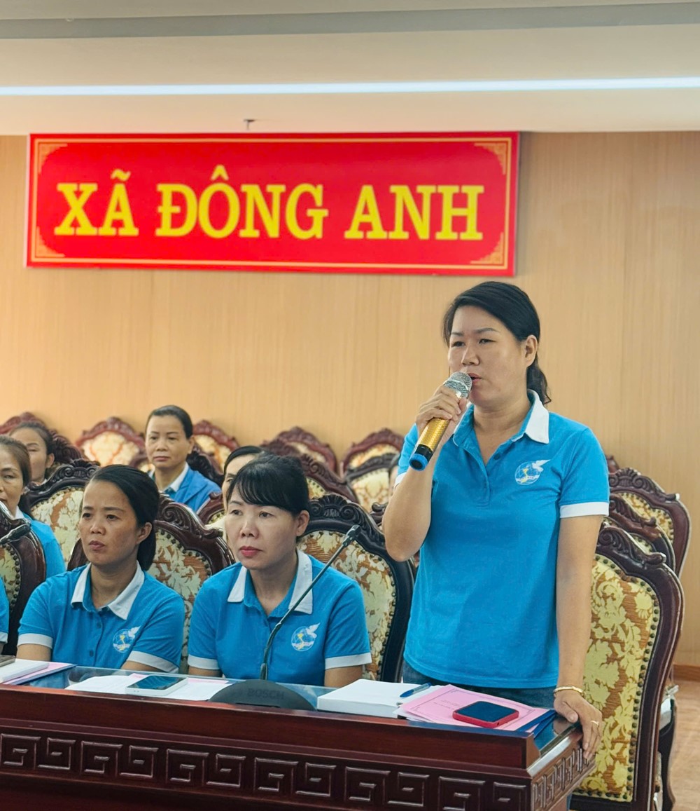 Hội LHPN xã Đông Anh: Triển khai kế hoạch tổ chức Hội nghị Chi hội tiến tới Đại hội Đại biểu phụ nữ xã  - ảnh 8