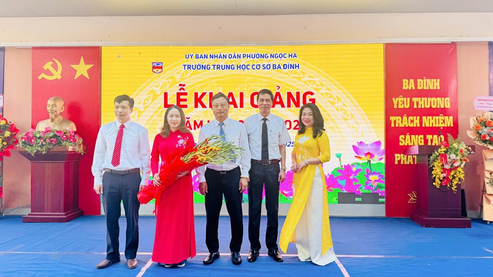 Phường Ngọc Hà: Thi đua dạy tốt - học tốt, gắn với xây dựng “Trường học hạnh phúc” - ảnh 2