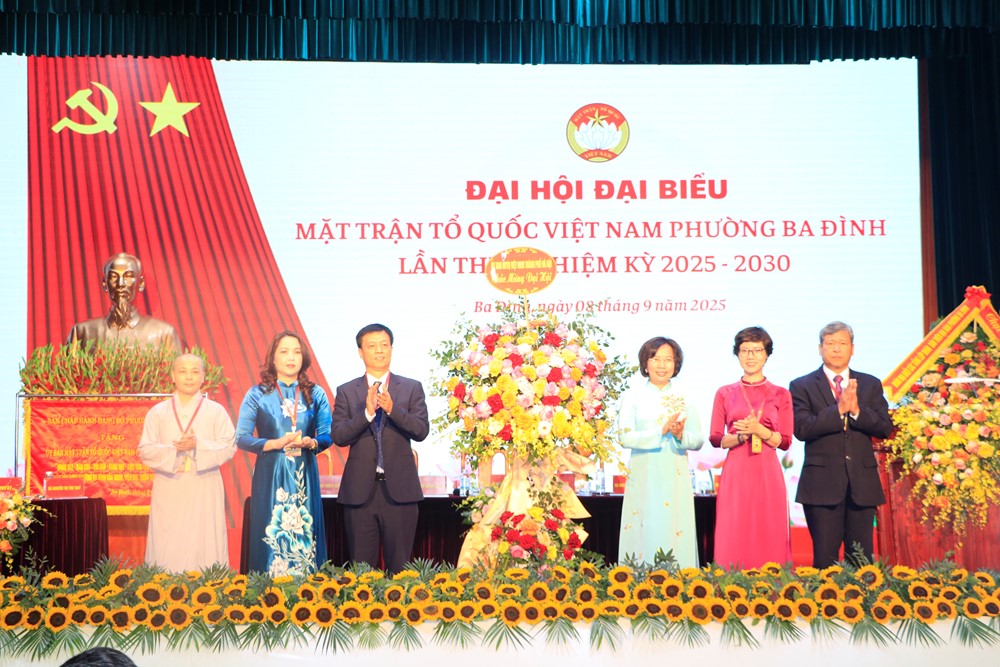 Quyết tâm xây dựng phường Ba Đình văn minh, hiện đại, Nhân dân hạnh phúc - ảnh 1