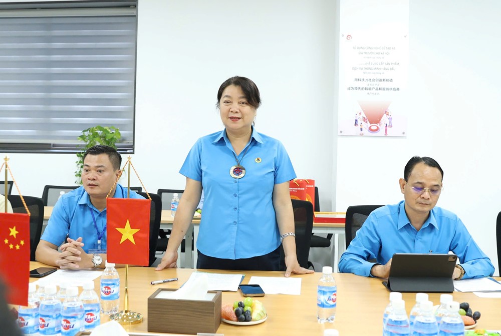 Liên đoàn Lao động thành phố Hà Nội tiếp Đoàn đại biểu Tổng Công hội Trung Quốc - ảnh 3