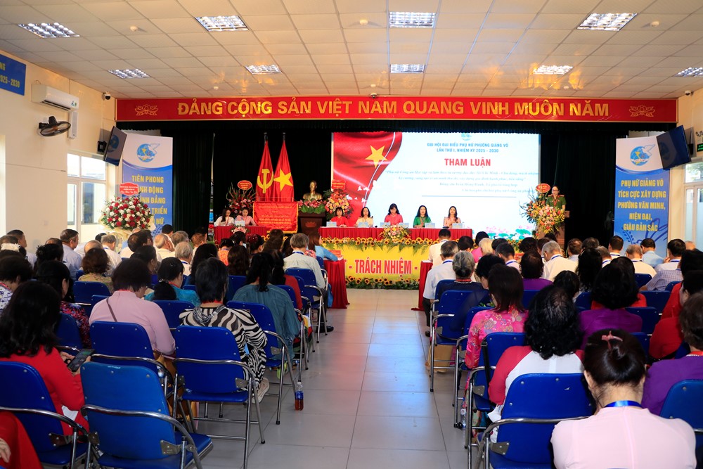 Đại hội đại biểu phụ nữ phường Giảng Võ nhiệm kỳ 2025-2030 thành công rực rỡ - ảnh 6