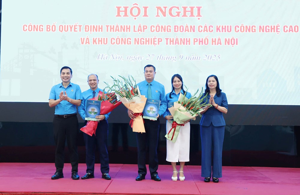 Liên đoàn Lao động thành phố: Thành lập Công đoàn các Khu công nghệ cao và Khu công nghiệp  - ảnh 3