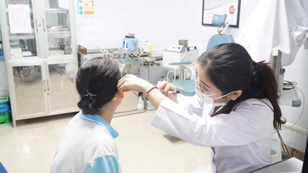 Hội LHPN phường Ba Đình: Khám sức khỏe miễn phí cho cán bộ, hội viên nòng cốt - ảnh 7