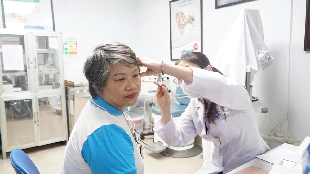 Hội LHPN phường Ba Đình: Khám sức khỏe miễn phí cho cán bộ, hội viên nòng cốt - ảnh 4