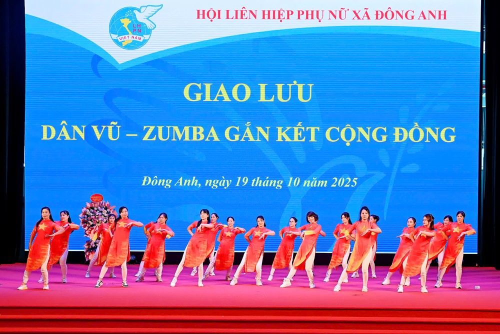 Hội LHPN xã Đông Anh: Long trọng tổ chức kỷ niệm 95 năm ngày thành lập Hội LHPN Việt Nam - ảnh 7