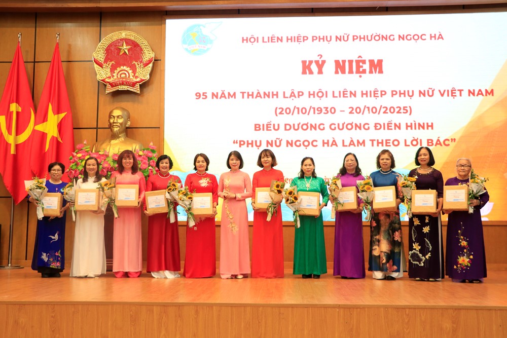 Mỗi phụ nữ Ngọc Hà phấn đấu trở thành một hình ảnh đẹp của người phụ nữ Việt Nam hiện đại - ảnh 8