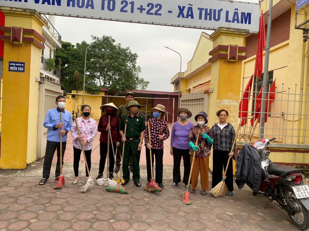 Phụ nữ Thư Lâm hưởng ứng phong trào “ba sạch” - ảnh 6