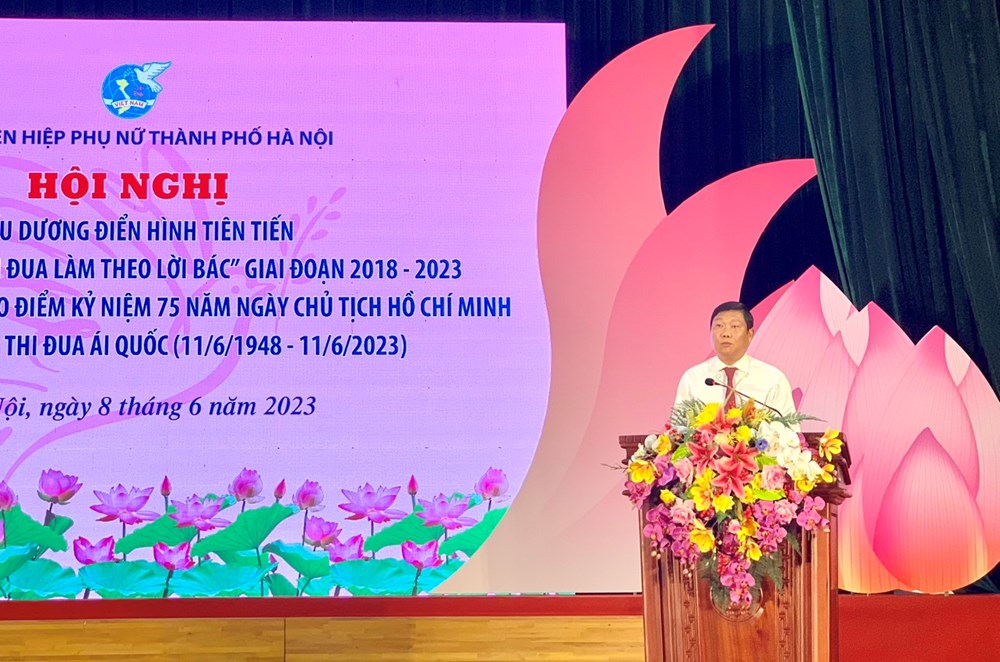 Tường thuật trực tiếp Hội nghị biểu dương điển hình tiên tiến “Phụ nữ Thủ đô làm theo lời Bác” giai đoạn 2018-2023 - ảnh 8