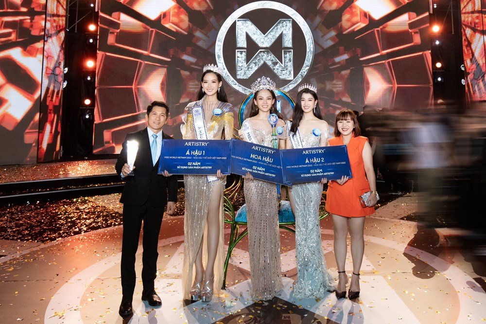 Artistry tài trợ mỹ phẩm chăm sóc sắc đẹp 2 năm cho top 3 Miss World Việt Nam 2022 - ảnh 2
