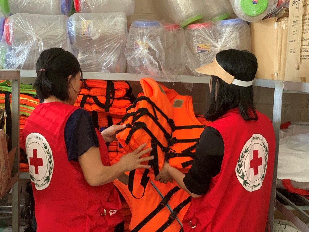 Hội Chữ thập đỏ Việt Nam: Ứng phó khẩn cấp với cơn bão số 4 (bão Noru) - ảnh 3