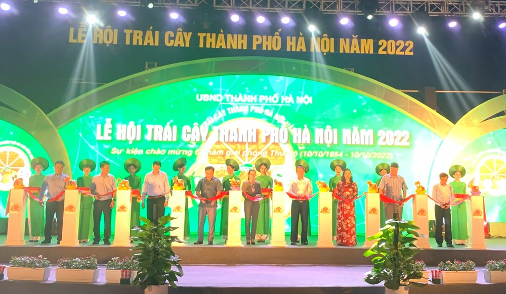 Lễ hội trái cây thành phố Hà Nội năm 2022: 100 gian hàng thu hút người tiêu dùng Thủ đô - ảnh 1