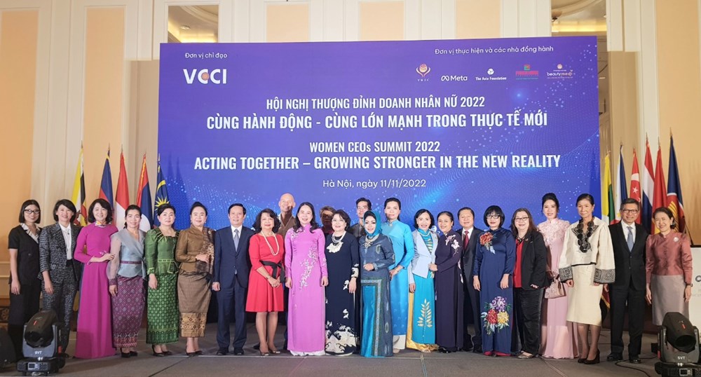 Hội nghị Thượng đỉnh Doanh nhân nữ ASEAN 2022: Cùng đồng hành-Cùng lớn mạnh trong thực tế mới - ảnh 1