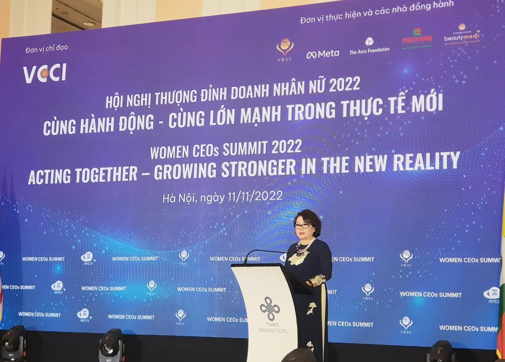 Hội nghị Thượng đỉnh Doanh nhân nữ ASEAN 2022: Cùng đồng hành-Cùng lớn mạnh trong thực tế mới - ảnh 3