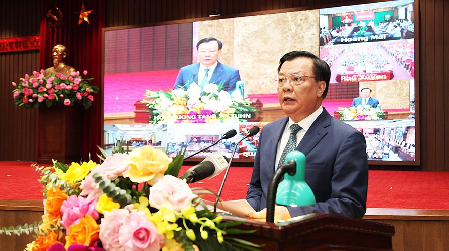 Hơn 15.000 đại biểu theo dõi Hội nghị đối thoại giữa Bí thư Thành ủy Hà Nội với phụ nữ Thủ đô - ảnh 2